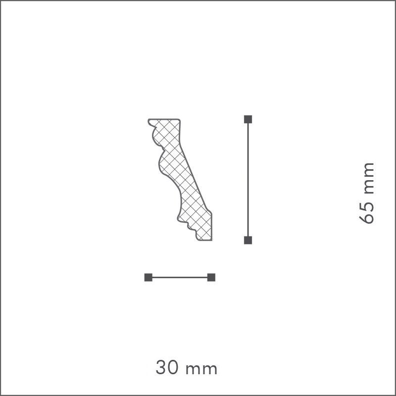 MOLDURA NOMASTYL NE-2  2MT (ST)