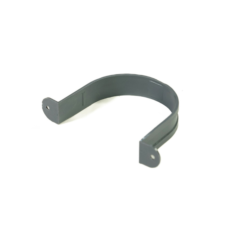ABRAZADERA SANITARIO 110MM PVC GRIS (ST)