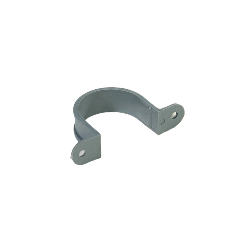 ABRAZADERA SANITARIO 50MM PVC GRIS (ST)