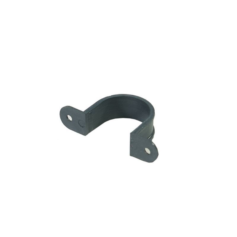 ABRAZADERA SANITARIO 40MM PVC GRIS (ST)