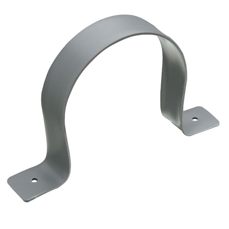 ABRAZADERA SANITARIO 75MM PVC GRIS (ST)