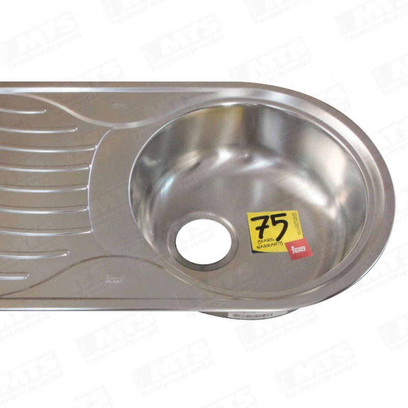 LAVAPLATO TEKA DR 84X44 DER.1C 1E P/MONOBLOK(ST)