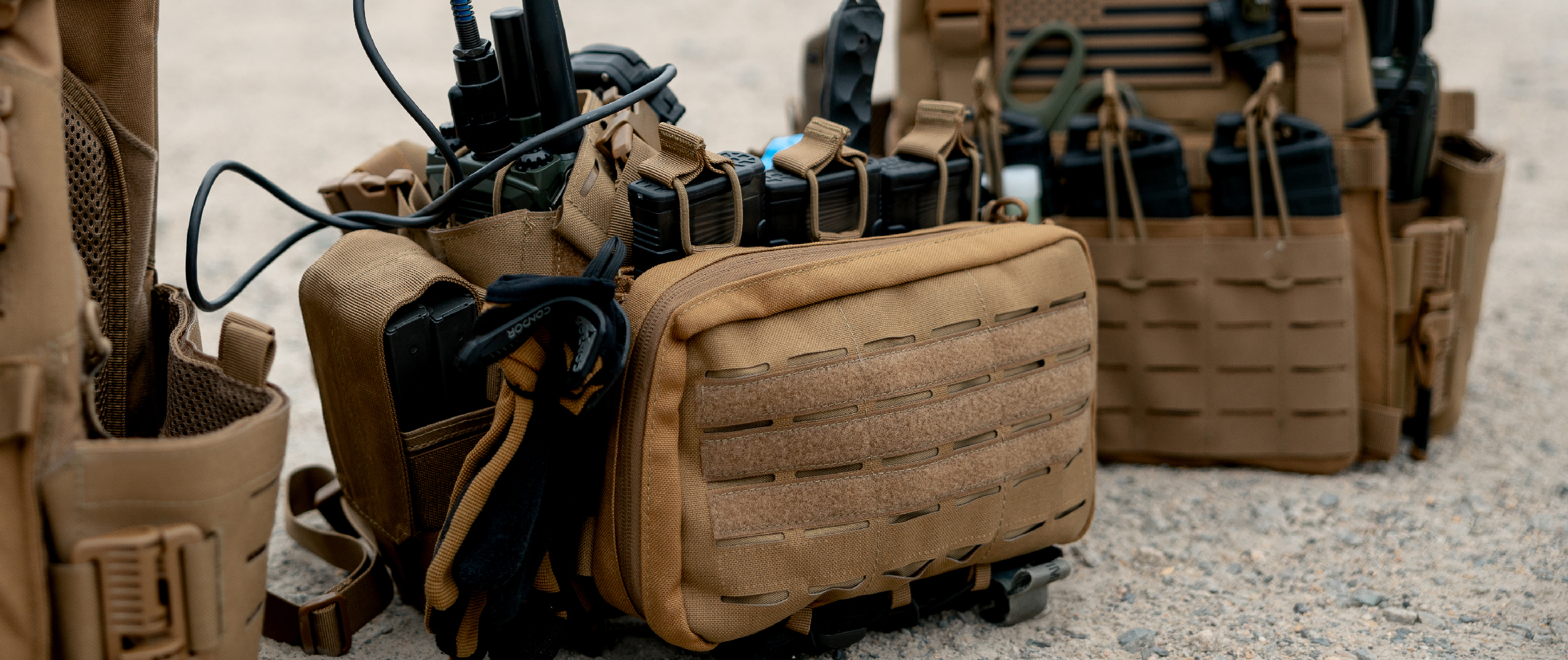Image of the insert inside of a stowaway chest rig