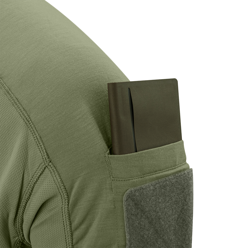 Patch panel pocket
