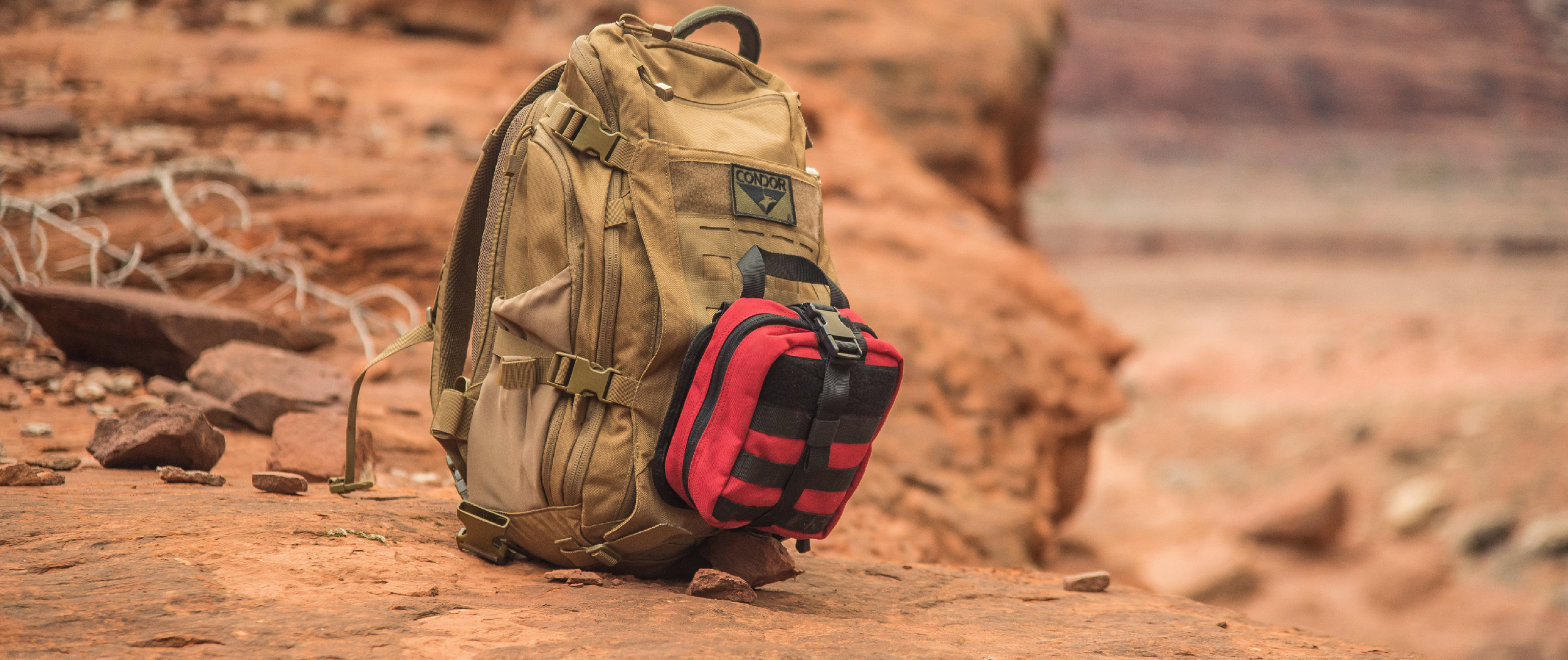 Image of the rip away attached to a bag
