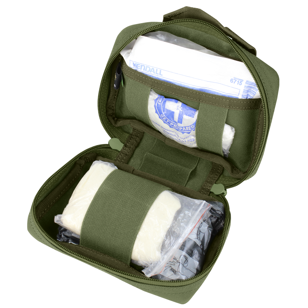 Image of the pouch opened up on it's own