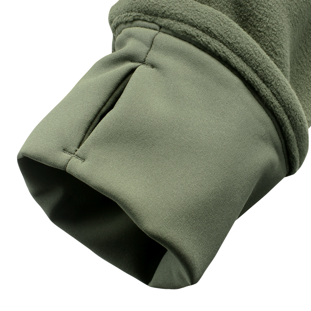 Image of the hidden thumb hole cuffs