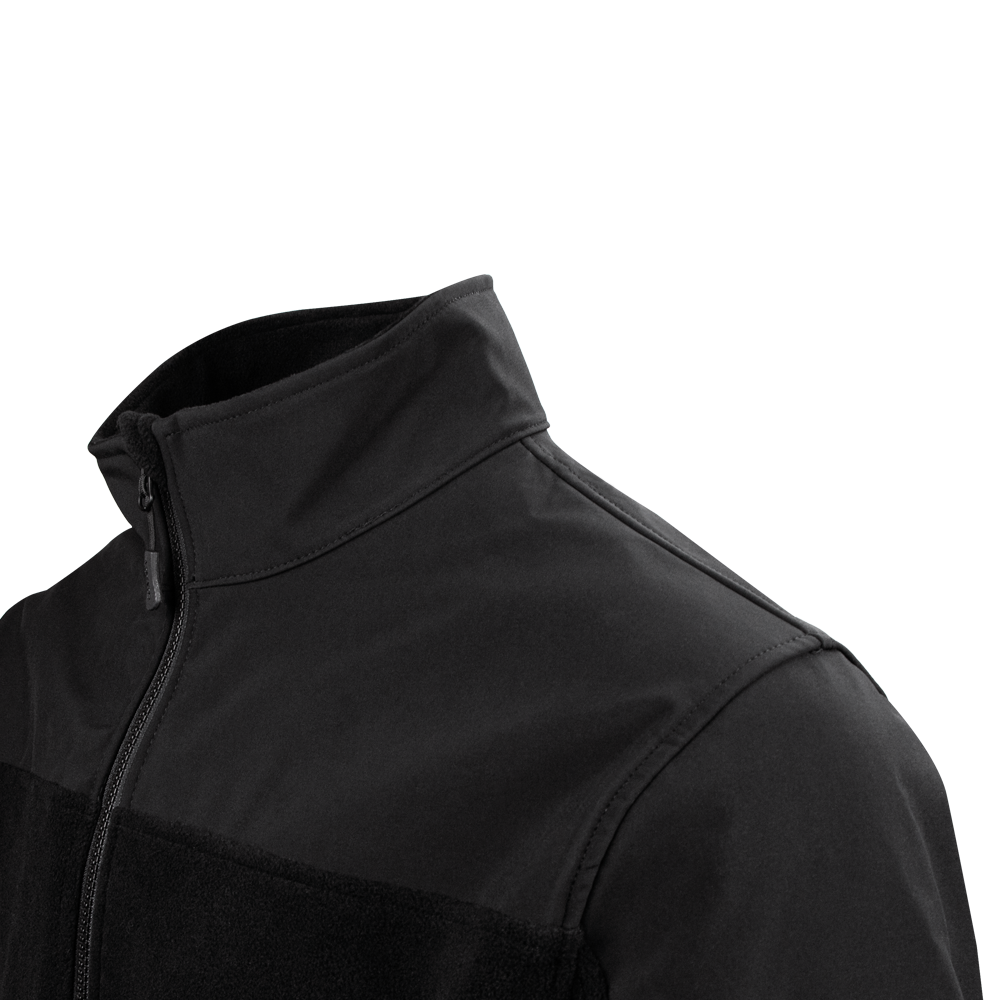 image of the clean shoulder area with a reinforced material