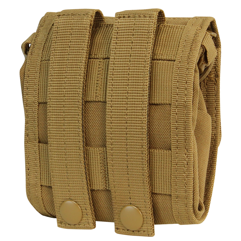 image of the pouch unrolled - back of the pouch