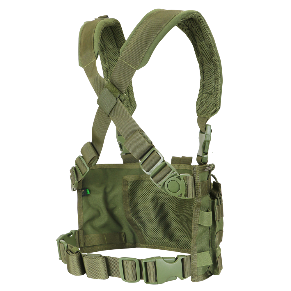 rear image of the rapid assault chest rig