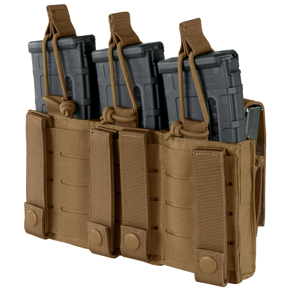 Image of the back of the triple kangaroo pouch
