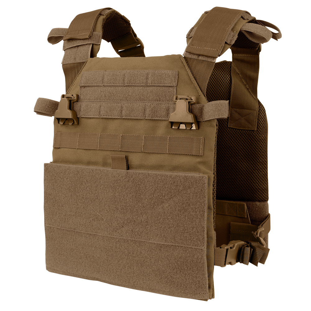 Image of the front of the plate carrier bare