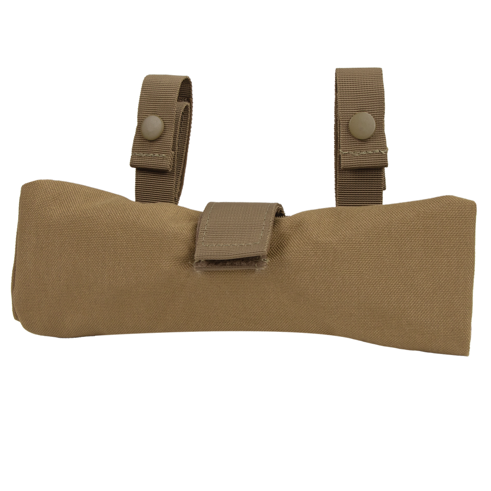Image of the mug dump pouch rolled up