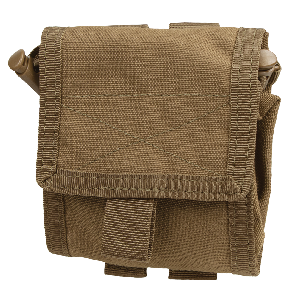 image of the pouch unrolled - back of the pouch