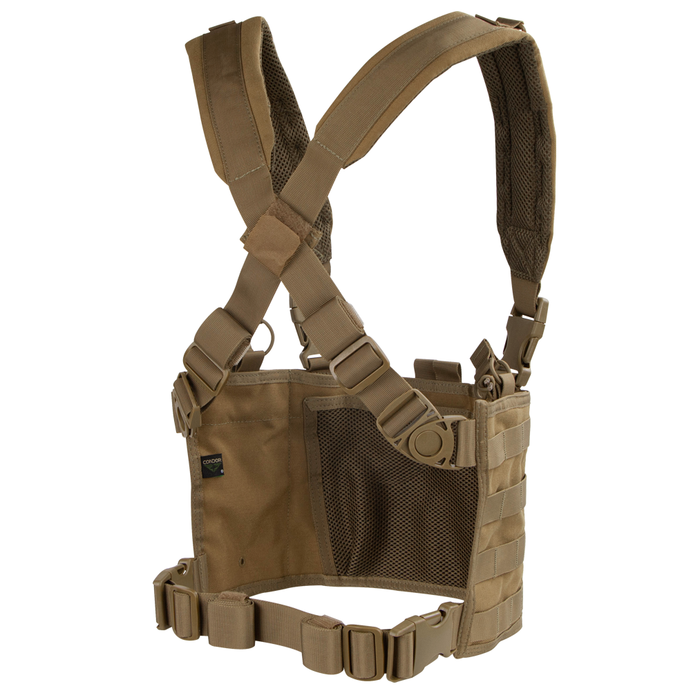 image of the rear of the chest rig