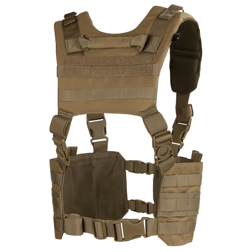 a rear image of the ronin chest rig