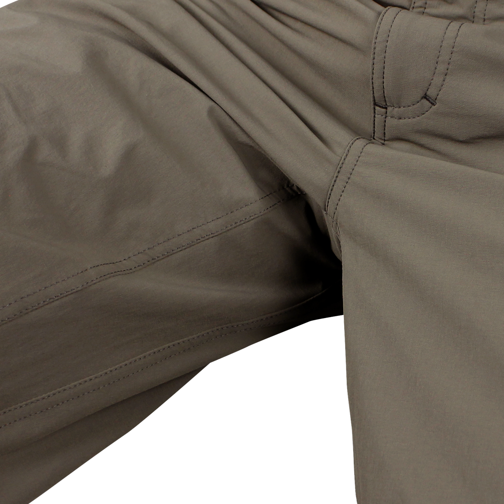 image of the gusseted crotch on the tactical sorts for more mobility
