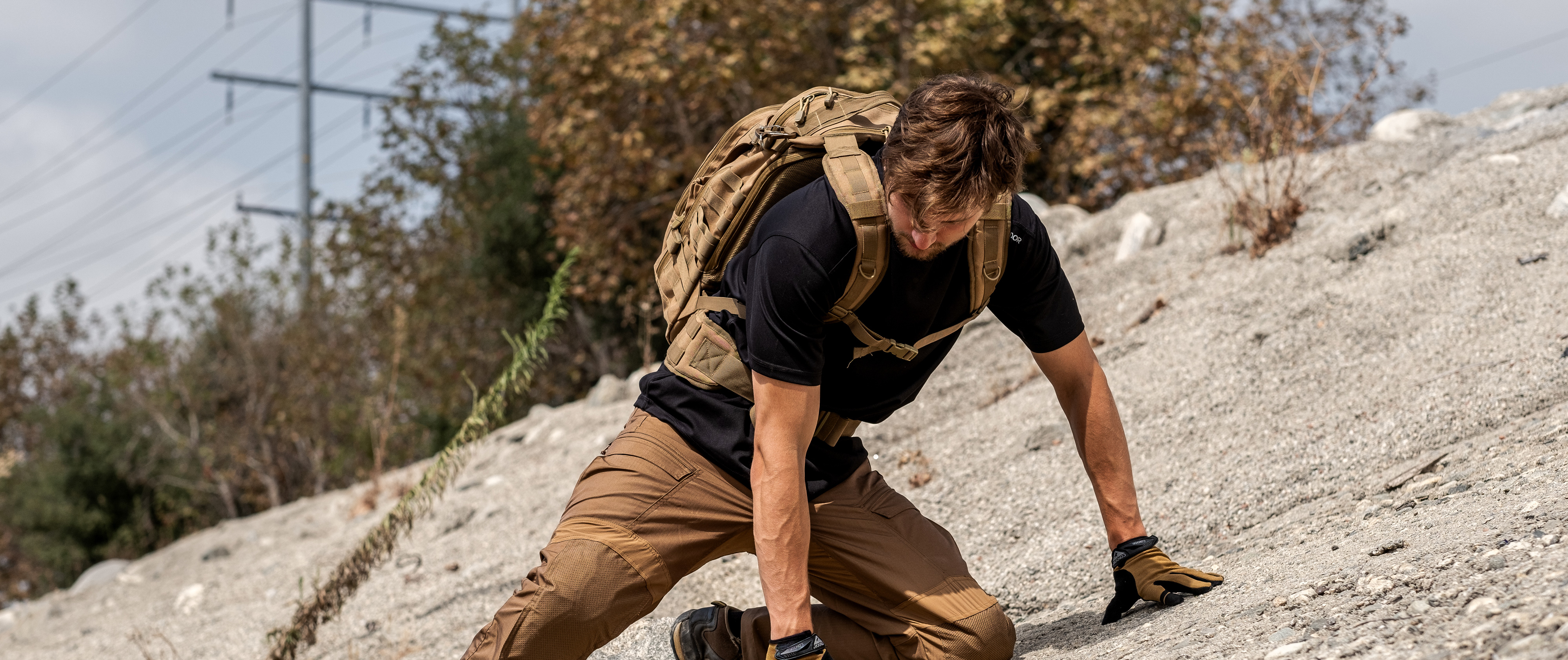 Image of someone fighting in the Maxfort Shirt