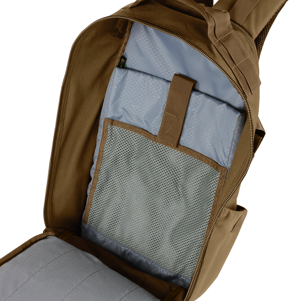 Image of the main compartment of the bag
