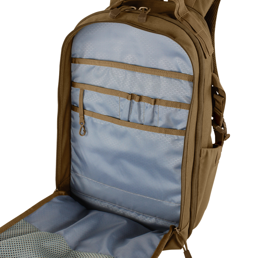 Image of the secondary compartment of the bag