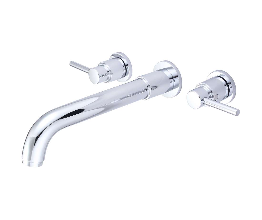 Pioneer 4BR610 Two Handle Roman Tub Set PVD Polished Chrome Finish Pioneer 4BR610 Two Handle Roman Tub Set PVD Polished Chrome Finish
