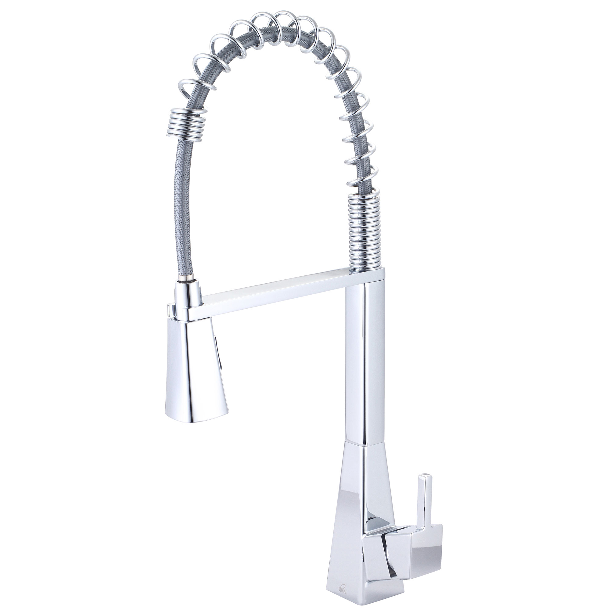 Single Handle Pre-Rinse Spring Pull-Down Kitchen Faucet