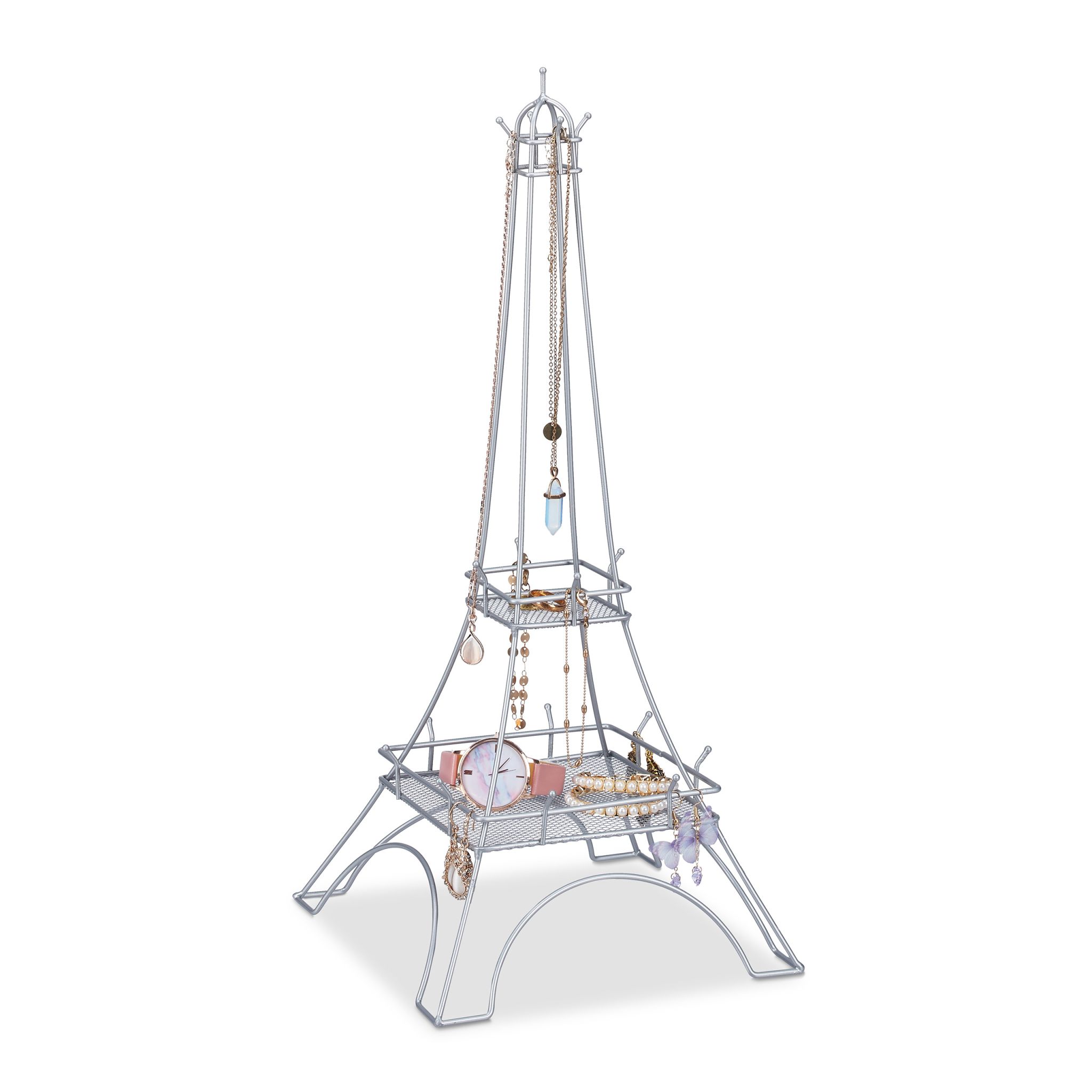 Schmuckständer Eiffelturm Silber