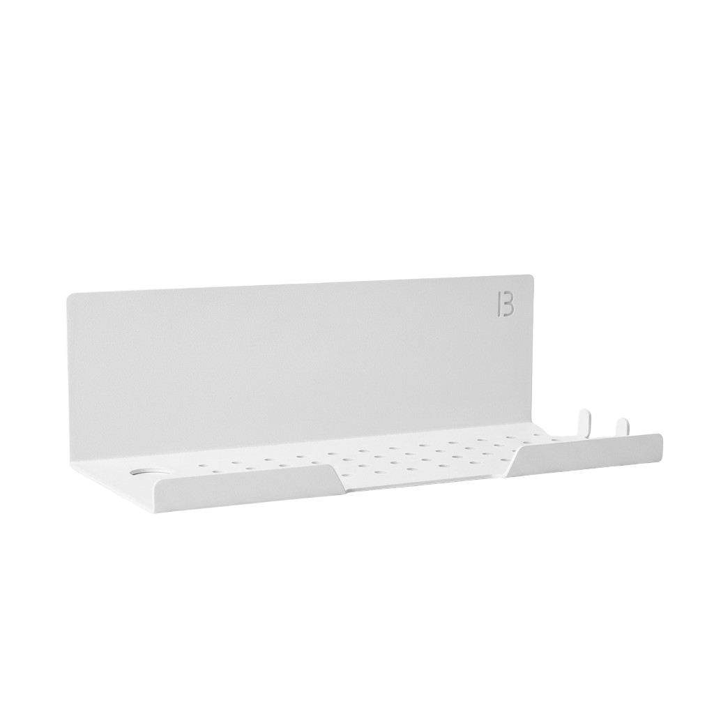 Duschablage zur Wandmontage weiss
