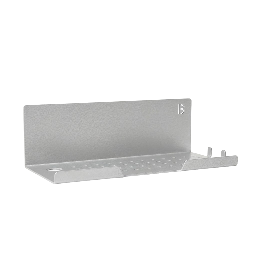 Duschablage zur Wandmontage silber