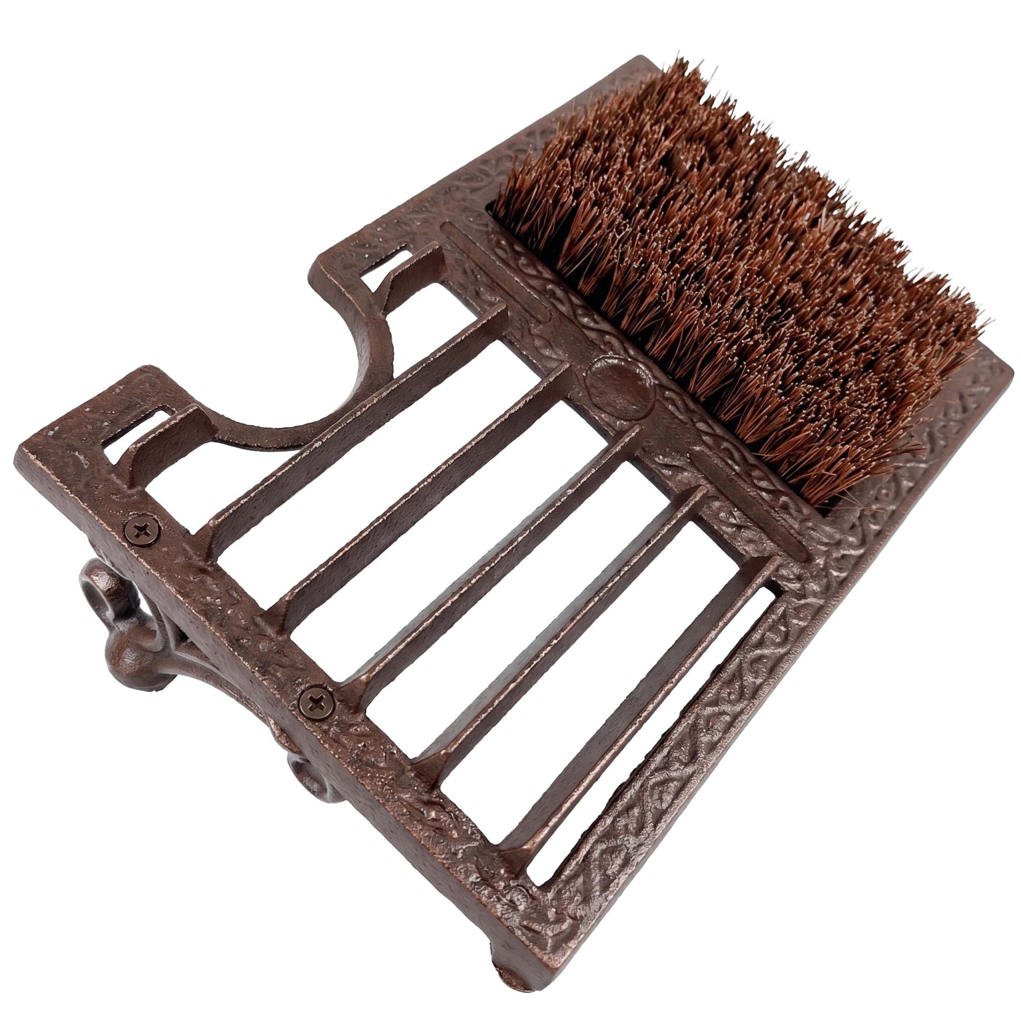 Schuhabstreifer mit Schuhauszieher Braun
