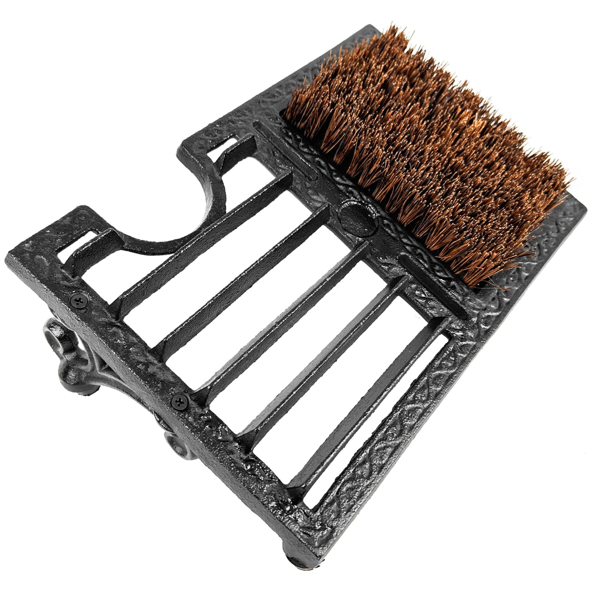 Schuhabstreifer mit Schuhauszieher Braun-Schwarz