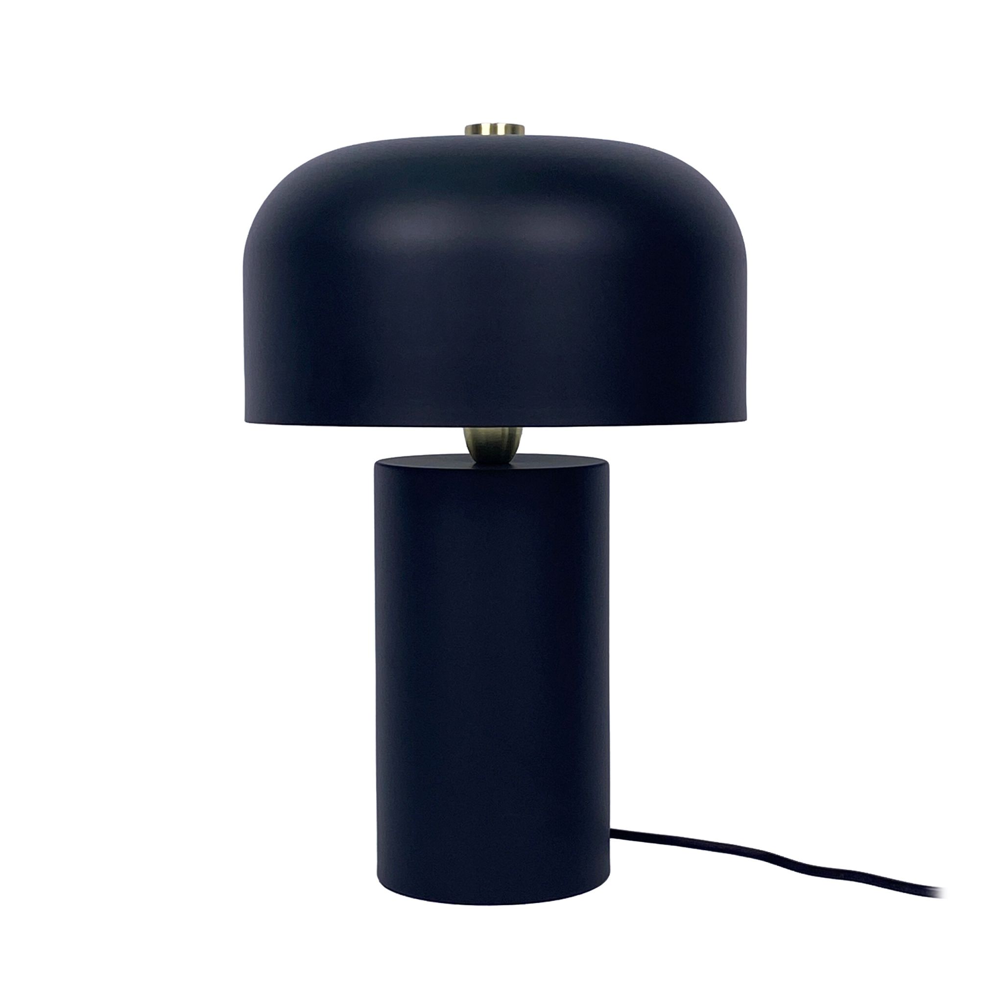 Tischlampe Pilz Schwarz