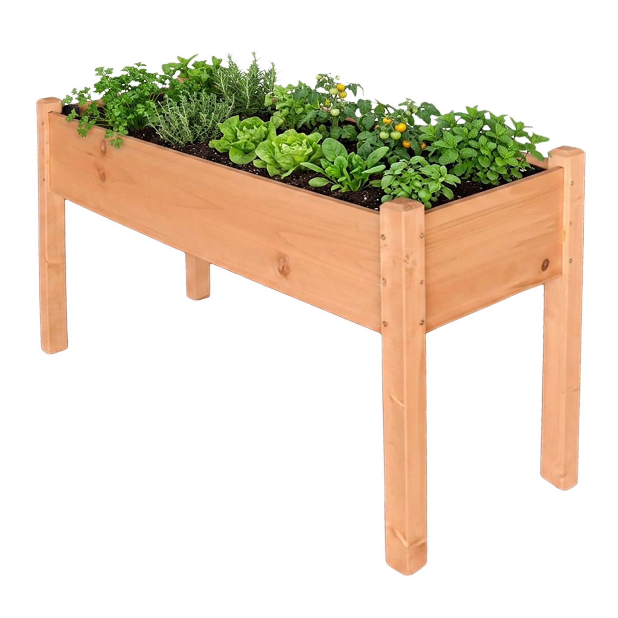 Hochbeet Tannenholz Orange