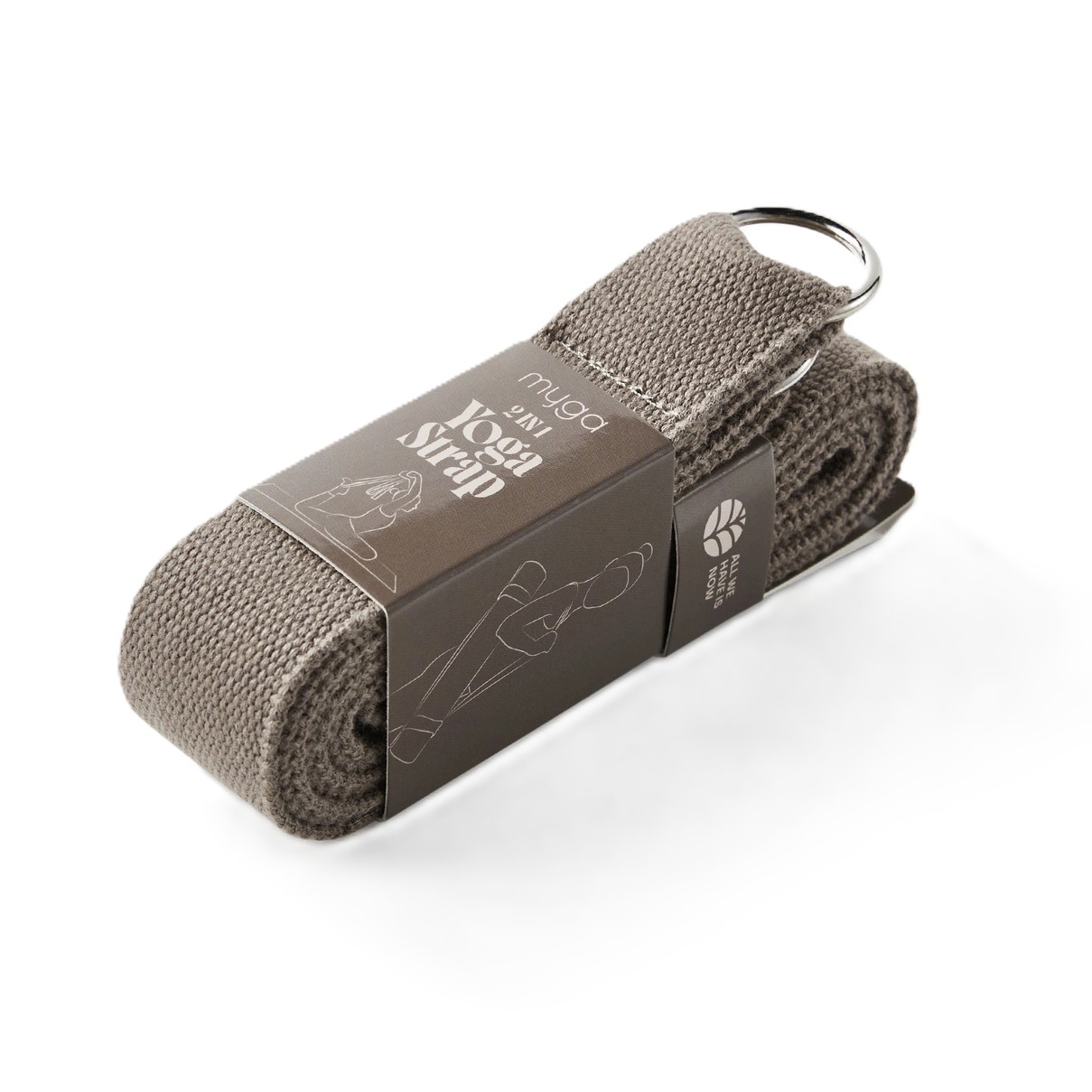2-in-1 Yogagurt &Tragegurt Wood