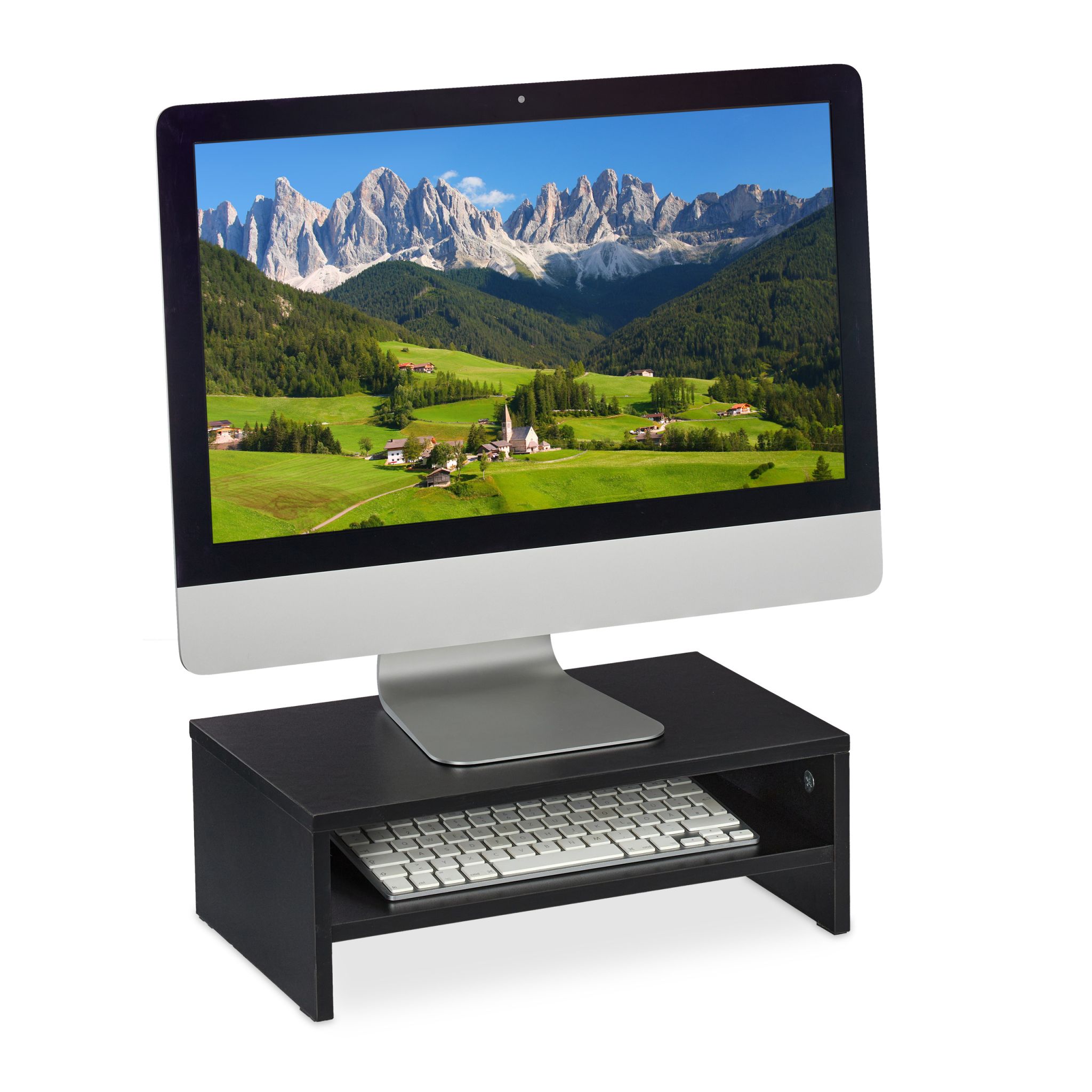 Monitorständer Schwarz