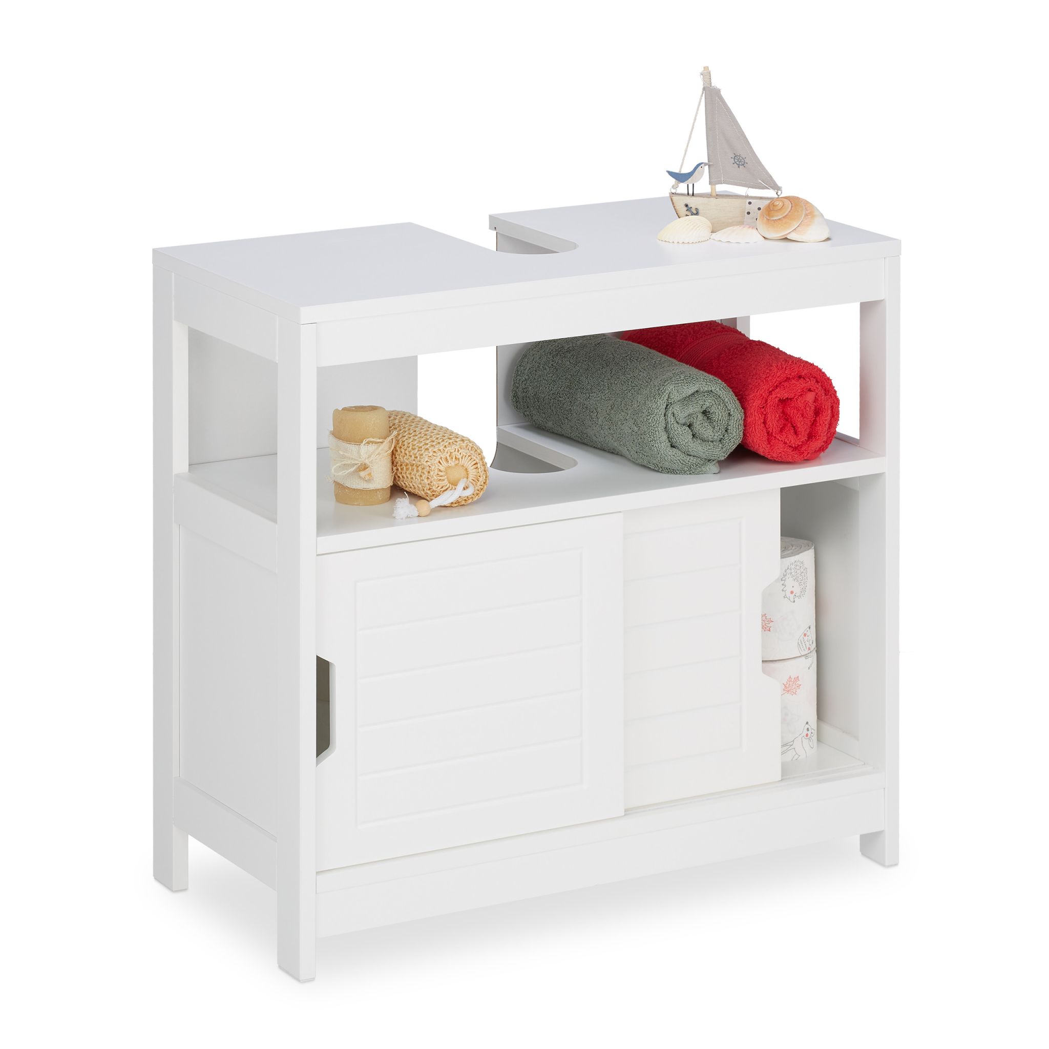 Waschbeckenunterschrank Weiss