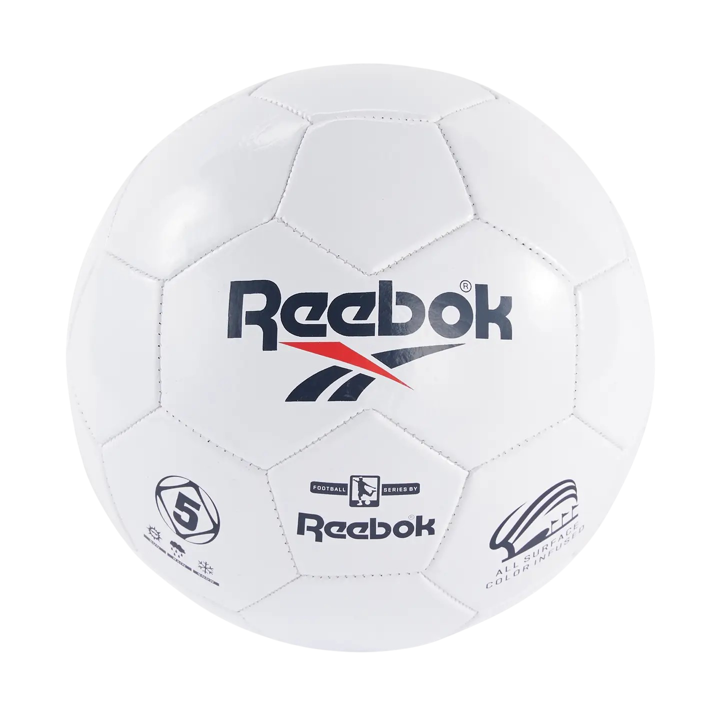 Fussball Reebok Gröss 5 Weiss
