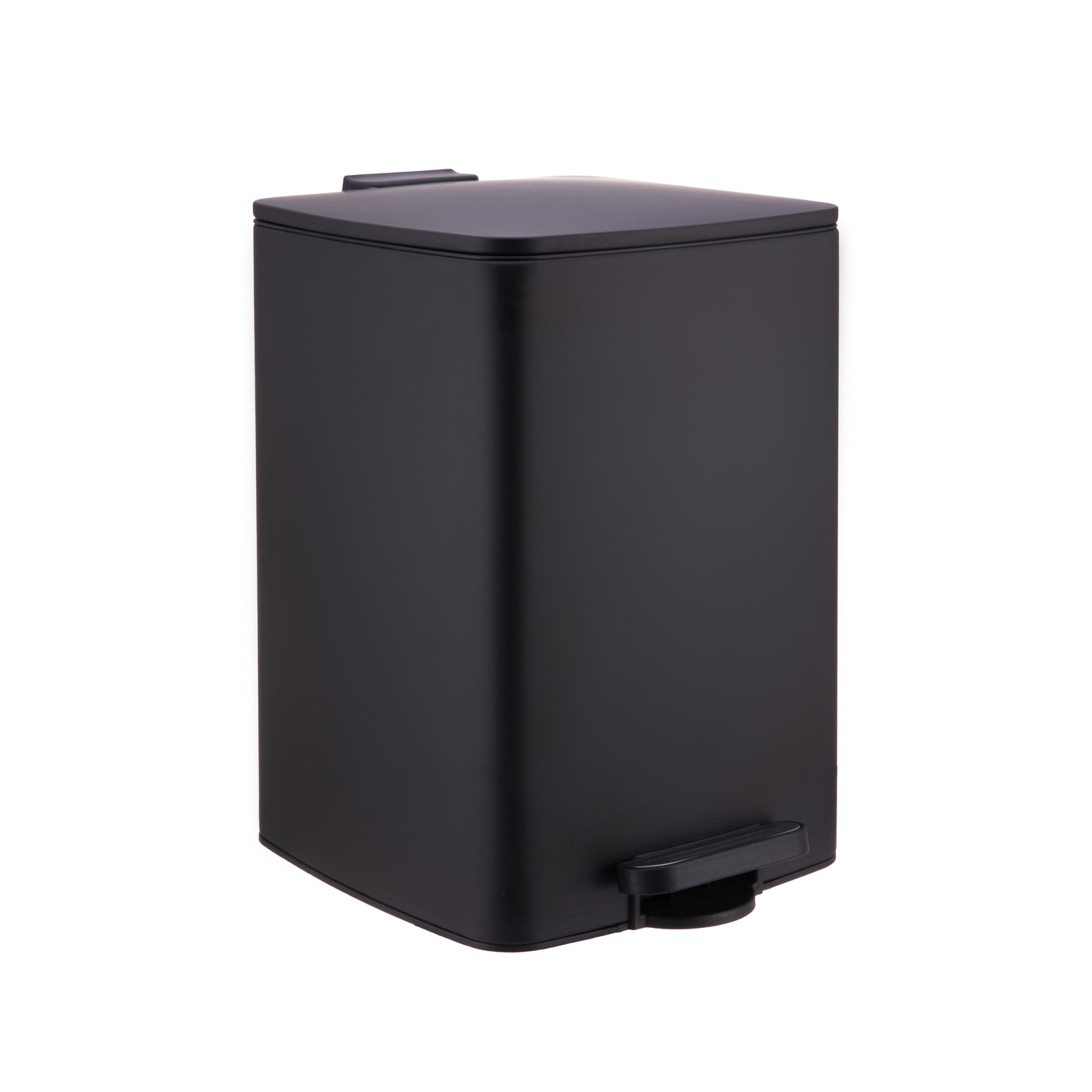Mülleimer Küche 20L Schwarz-Silber
