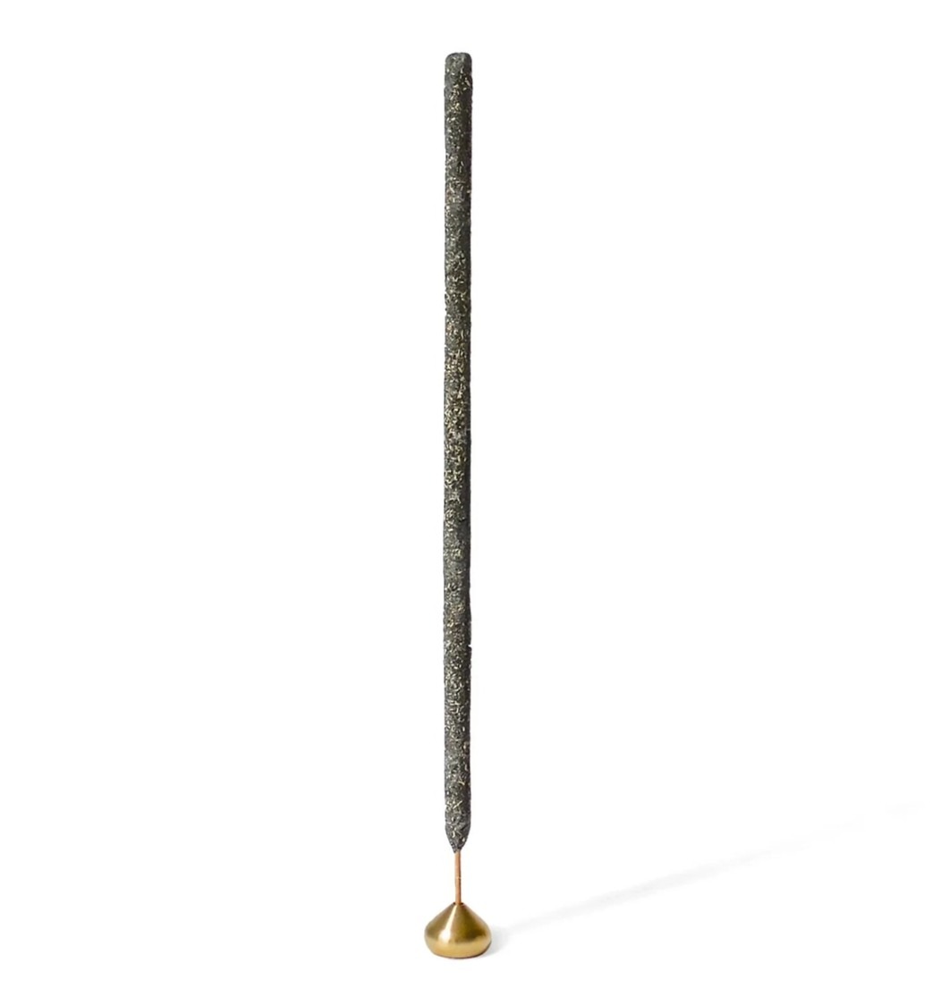 Räucherstäbchenhalter Messing Wassertropfenform Mittel Gold