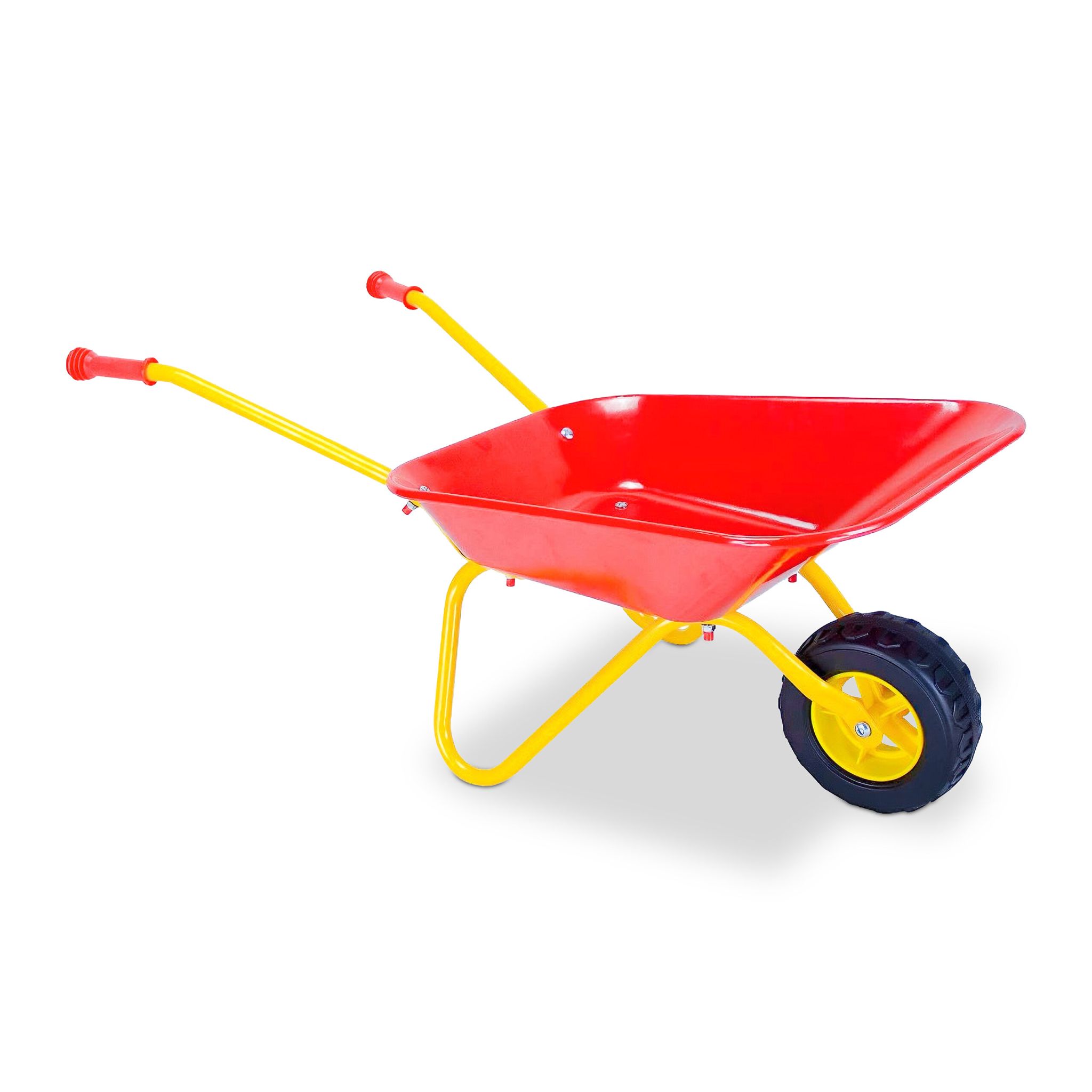 Schubkarre für Kinder Gelb-Rot-Schwarz