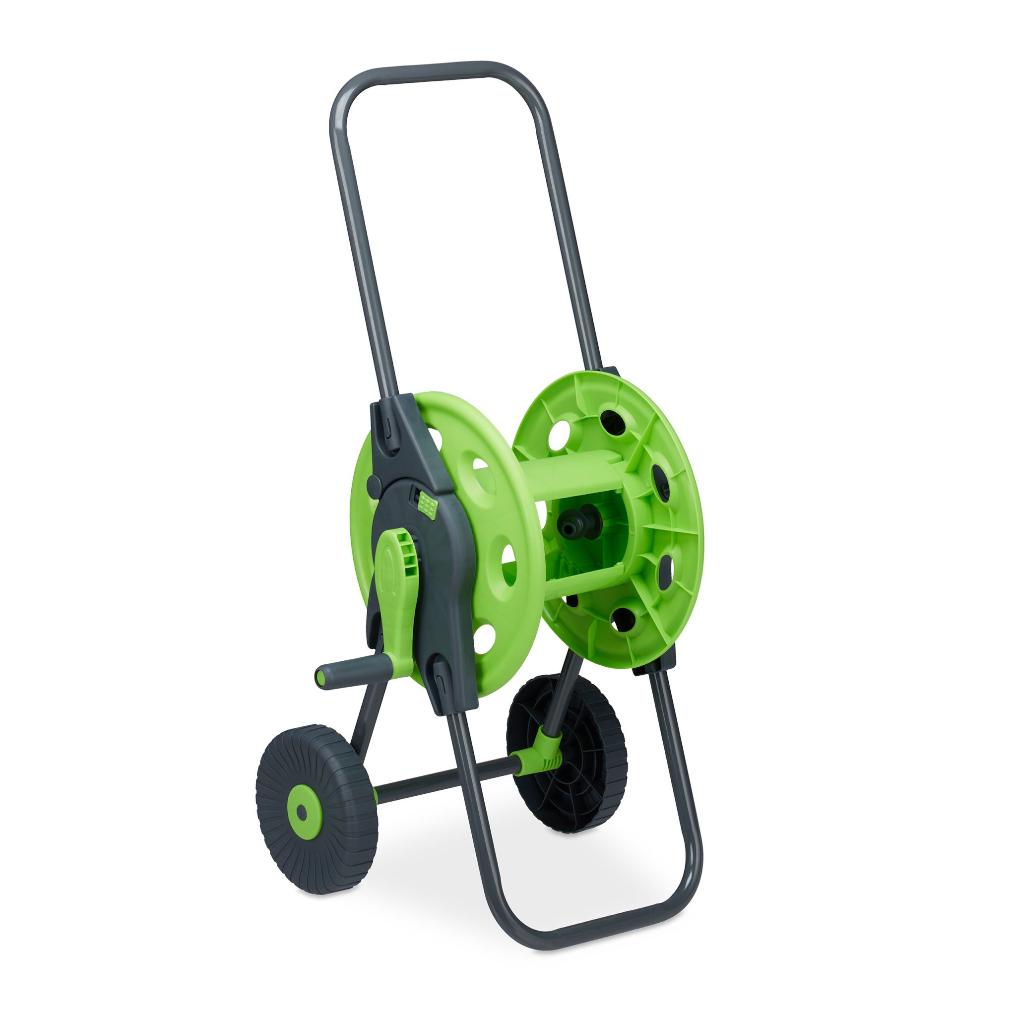 Schlauchwagen für 45 m Schlauch Grün-Grau