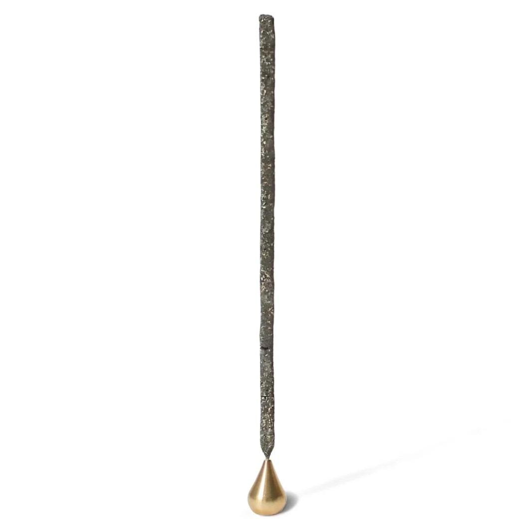 Räucherstäbchenhalter Messing Wassertropfenform Hoch Gold