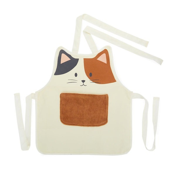 Kinderschürze Katze 50cm Polyester