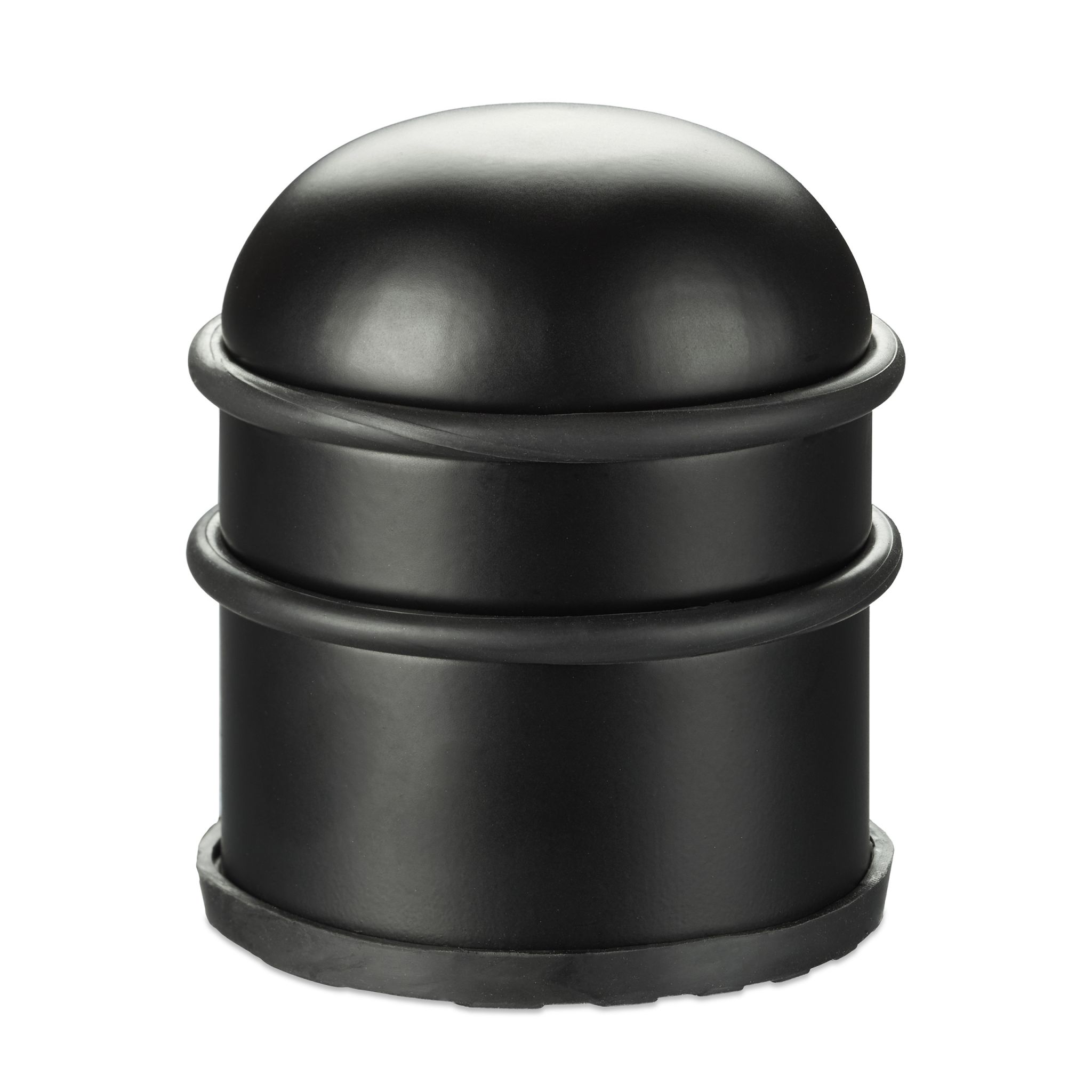 Türstopper Edelstahl rund Schwarz
