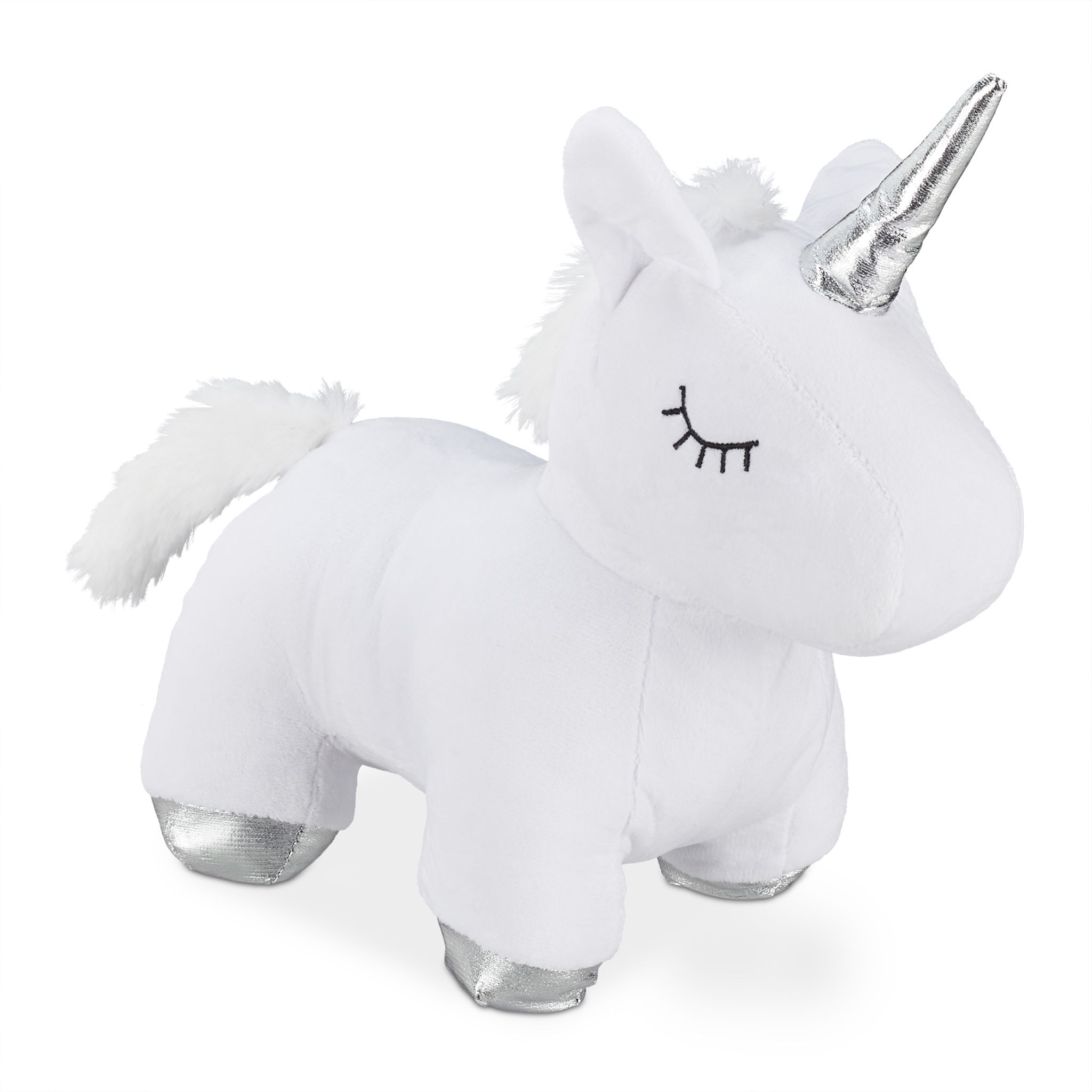 Türstopper Einhorn Weiss-Silber