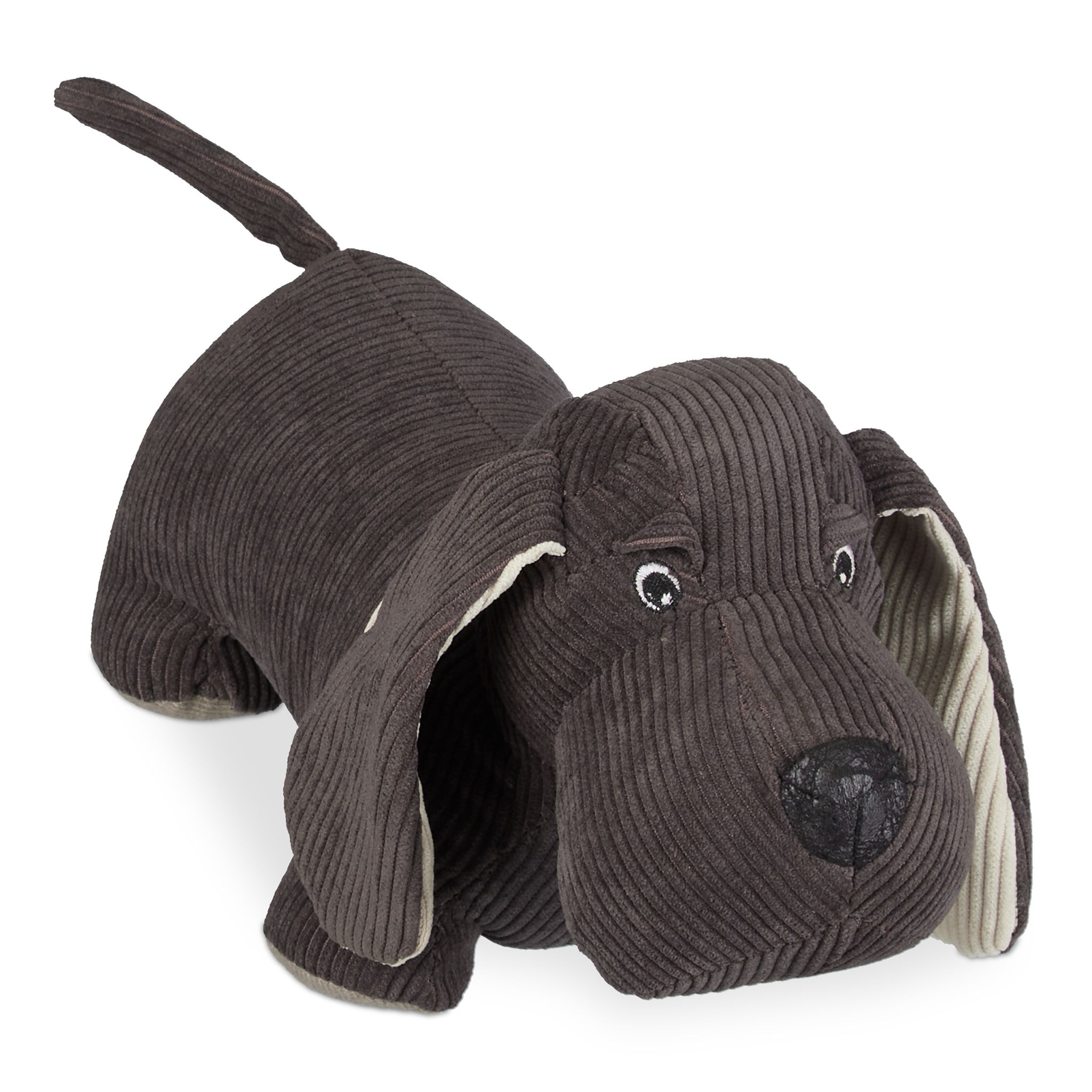 Türstopper Hund Creme-Dunkelbraun