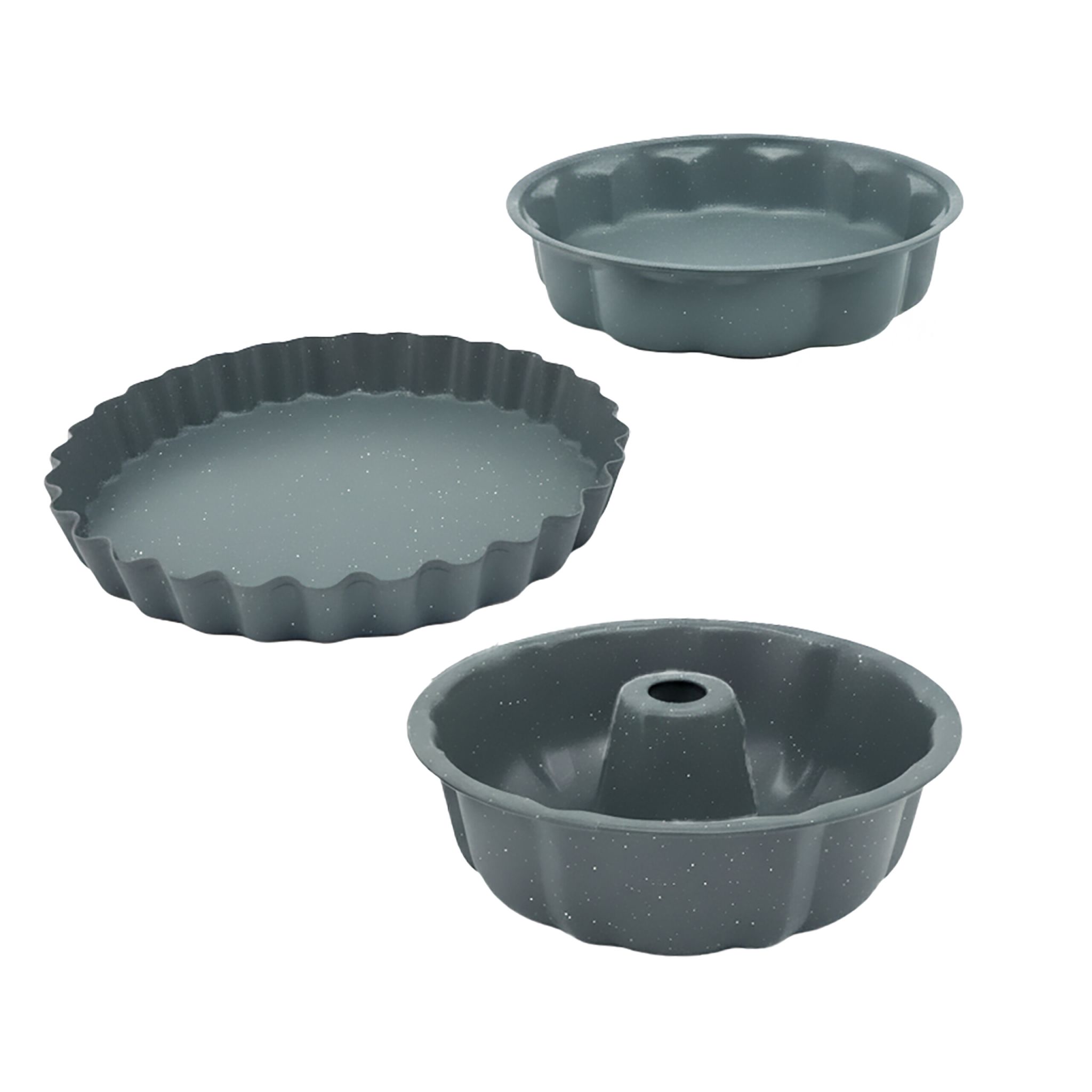 Backform 3er-Set Grau