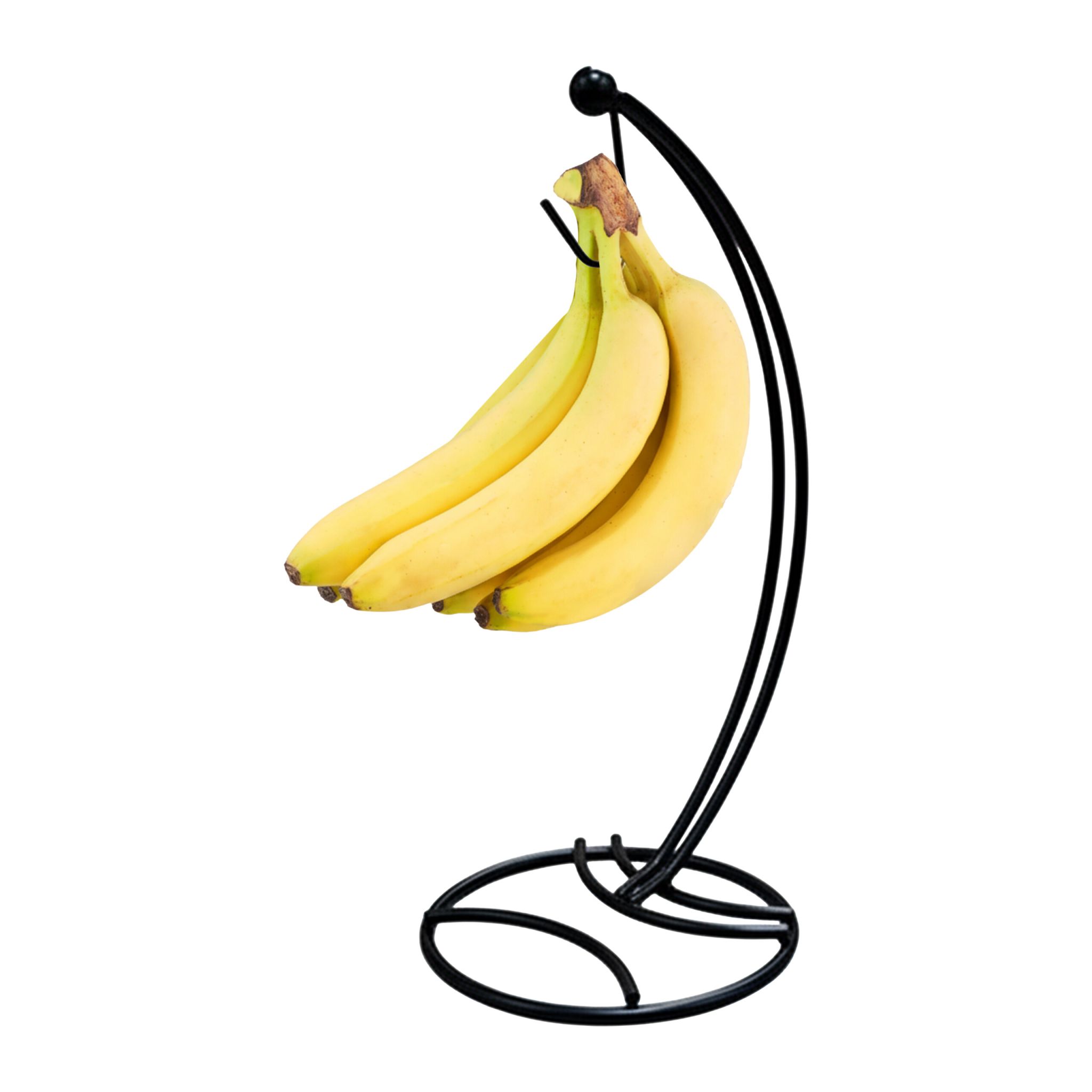 Bananenhalter Metall Schwarz