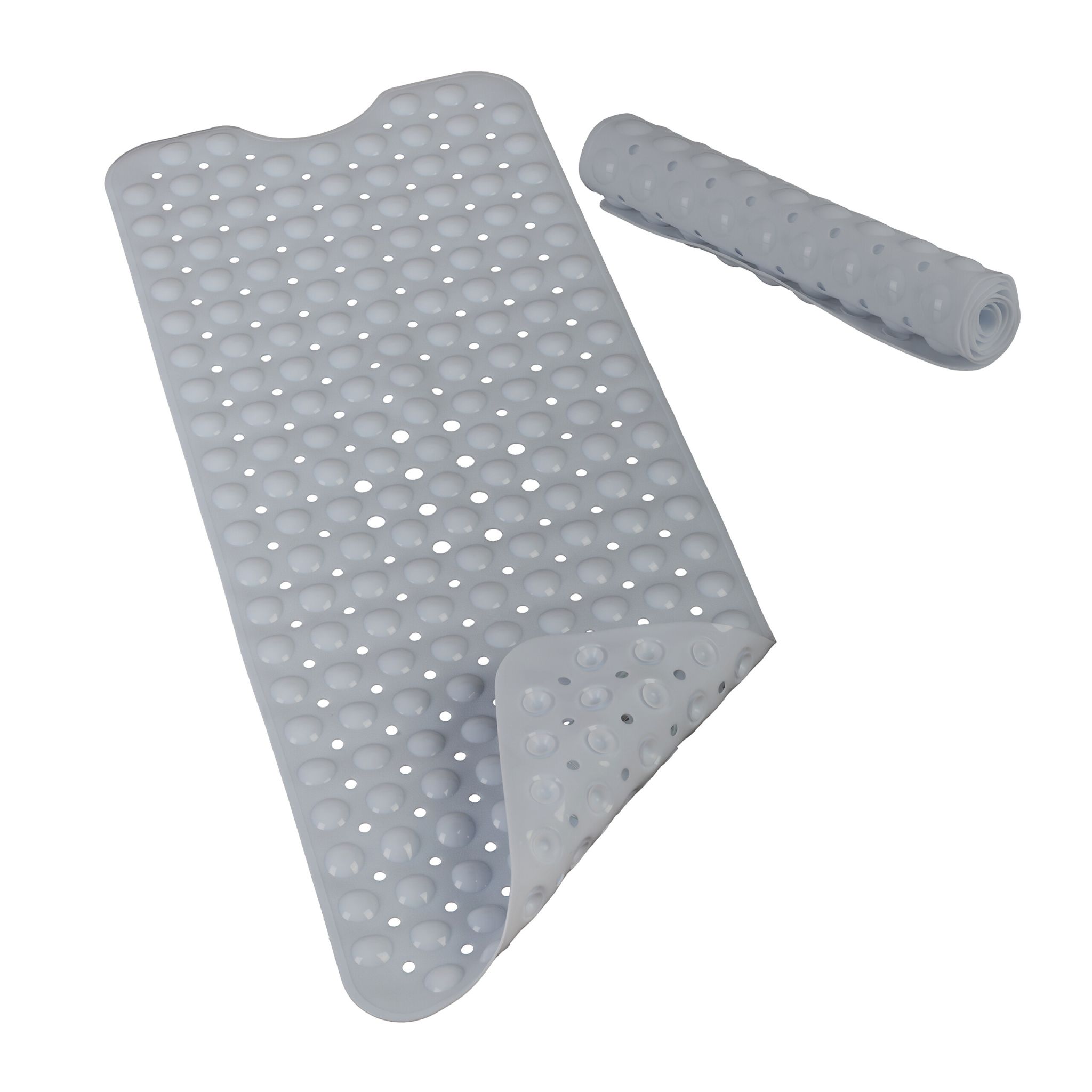 Badewannenmatte XXL Grau