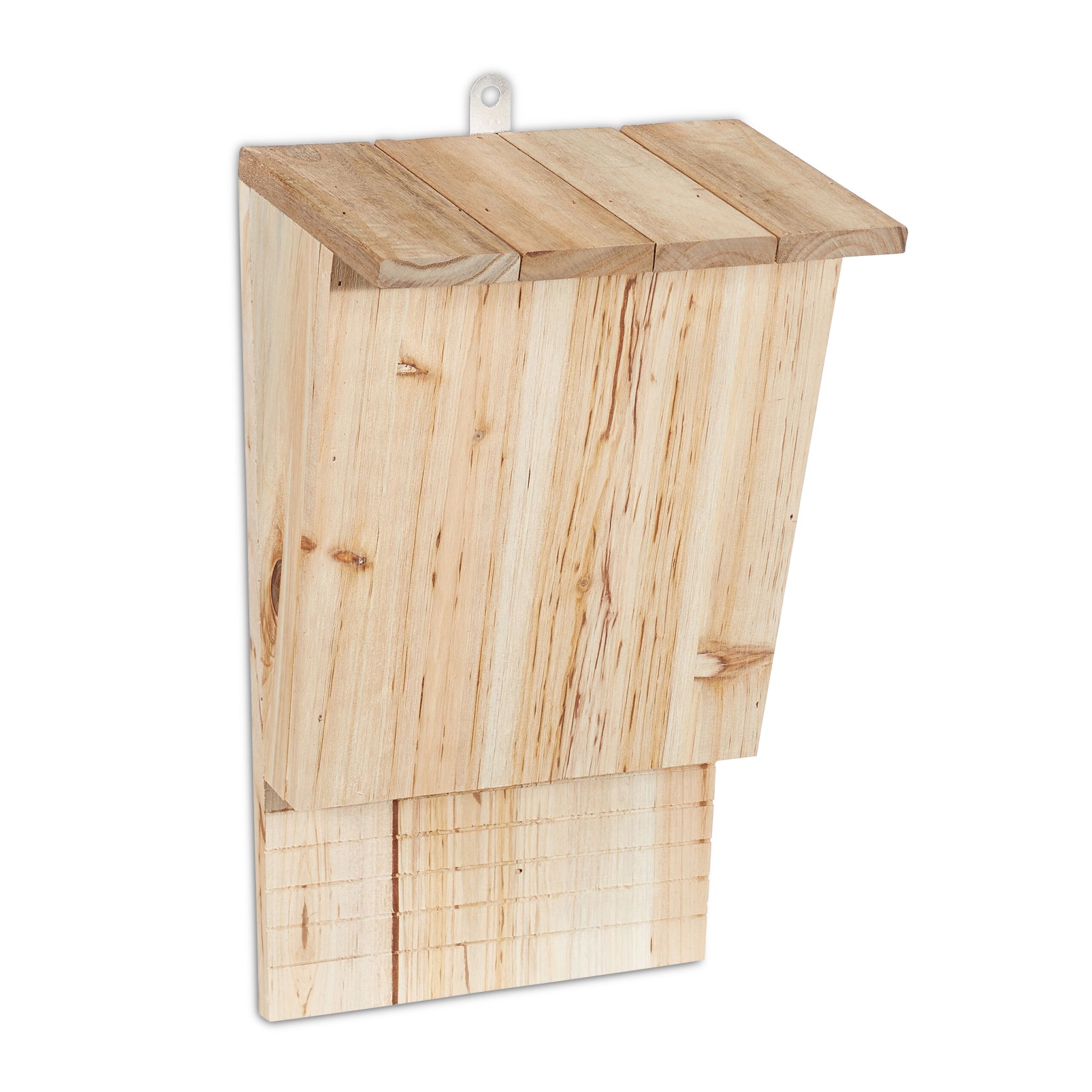 Fledermauskasten Holz Hellbraun